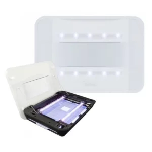 IF1 fly trap device for commercial pest control in Laos using UV light and glue board technology