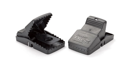 Mechanical rodent traps used for pest control and integrated pest management